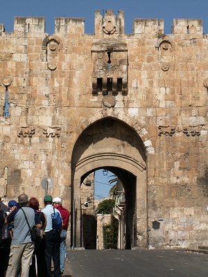 The Lion's Gate in Jerusalem